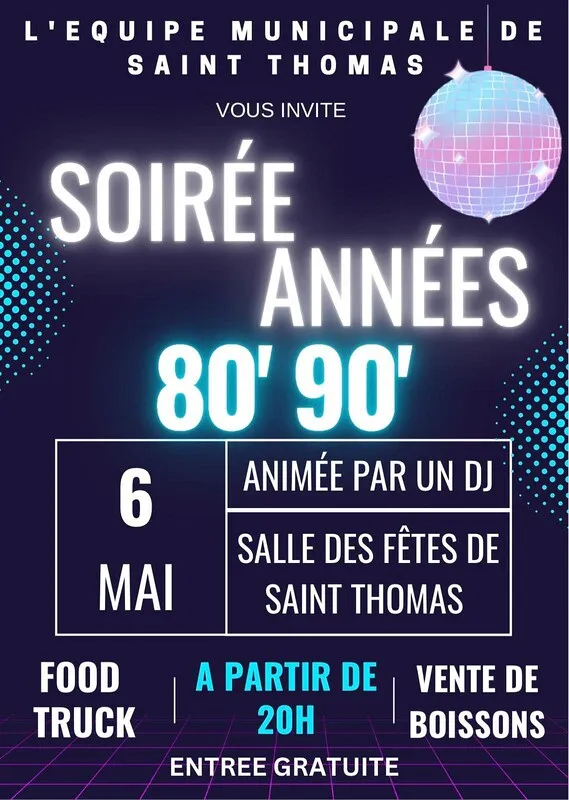 Soirée Années 80